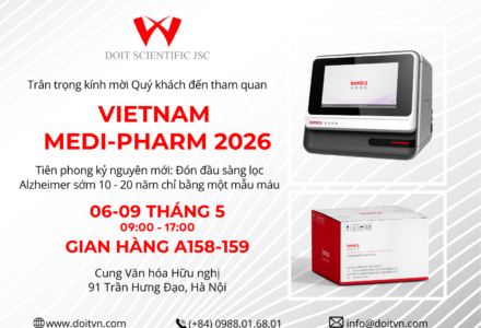 THƯ MỜI THAM QUAN: CHUYÊN ĐỀ SÀNG LỌC ALZHEIMER SỚM 10-20 NĂM TẠI VIETNAM MEDI-PHARM 2026