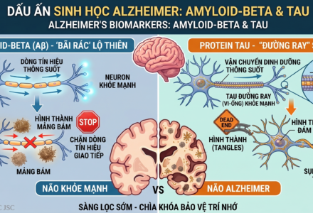 Protein Tau Và Amyloid-Beta: “Dấu Vết Sinh Học” Giúp Phát Hiện Sớm Alzheimer Từ Máu Và Dịch Não Tủy