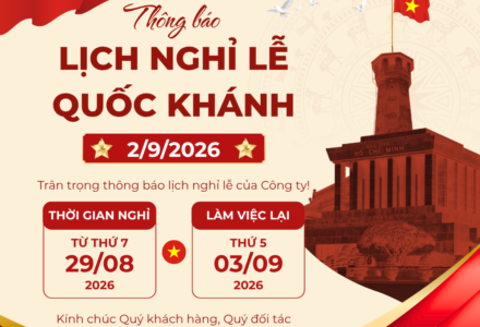 DOIT Scientific Thông Báo Lịch Nghỉ Lễ Quốc Khánh 2/9/2026